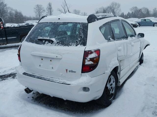 5Y2SL658X6Z460885 - 2006 PONTIAC VIBE WHITE photo 4