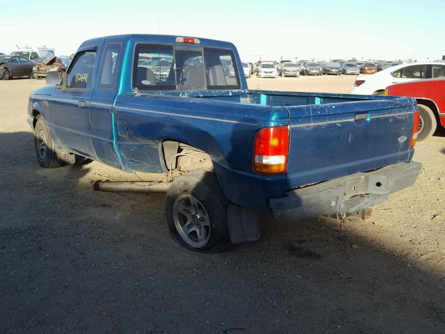 1FTCR14X4RPB10716 - 1994 FORD RANGER SUP TEAL photo 3