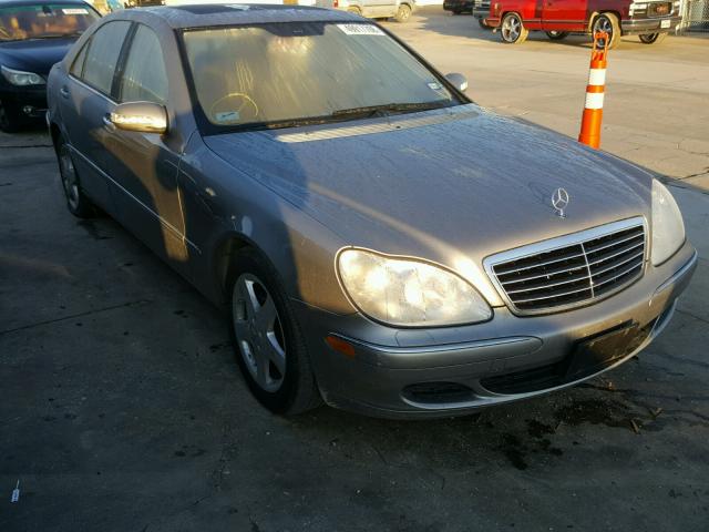 WDBNG70J54A419706 - 2004 MERCEDES-BENZ S 430 SILVER photo 1