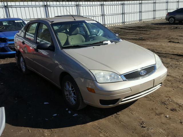 1FAFP34N47W254076 - 2007 FORD FOCUS ZX4 GOLD photo 1