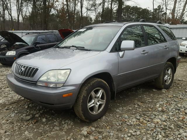 JTJHF10U230314504 - 2003 LEXUS RX 300 GRAY photo 2