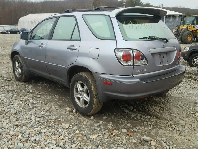 JTJHF10U230314504 - 2003 LEXUS RX 300 GRAY photo 3