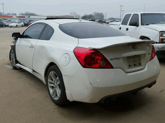 1N4AL2EP0BC134124 - 2011 NISSAN ALTIMA S WHITE photo 3