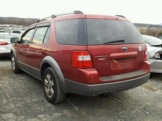 1FMZK02136GA22058 - 2006 FORD FREESTYLE MAROON photo 3