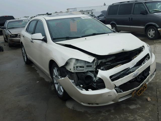 1G1ZE5E75BF399153 - 2011 CHEVROLET MALIBU LTZ WHITE photo 1