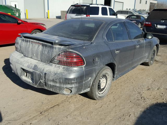 1G2NE52E35M245814 - 2005 PONTIAC GRAND AM S BLUE photo 4