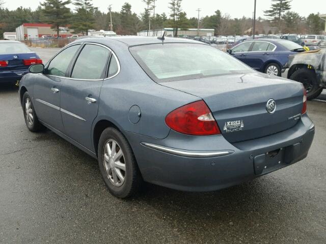 2G4WD582361313196 - 2006 BUICK LACROSSE C BLUE photo 3