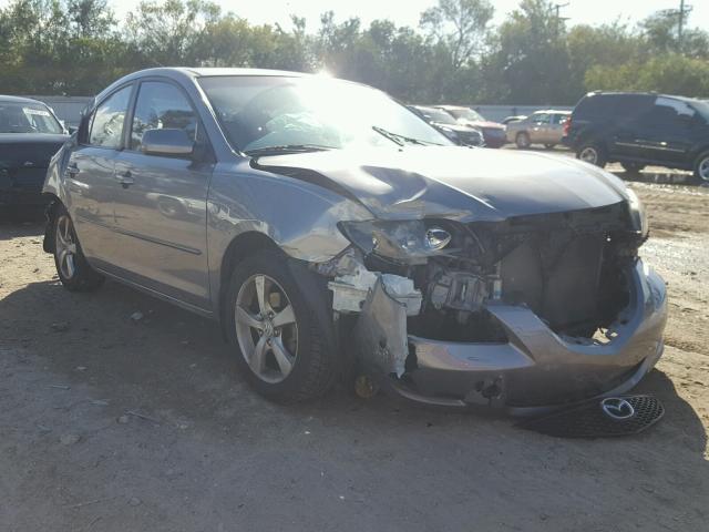 JM1BK12F761477702 - 2006 MAZDA 3 I GRAY photo 1