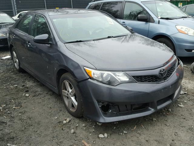 4T1BF1FK2EU333995 - 2014 TOYOTA CAMRY L GRAY photo 1