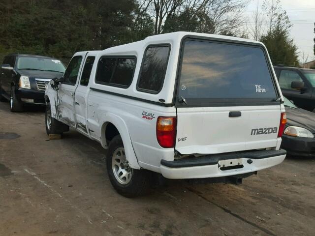 4F4YR16U74TM04188 - 2004 MAZDA B3000 CAB WHITE photo 3