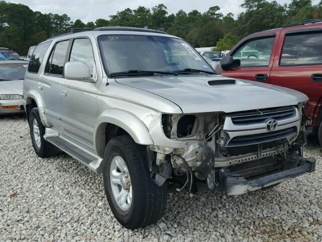 JT3GN86R310205287 - 2001 TOYOTA 4RUNNER SR SILVER photo 1