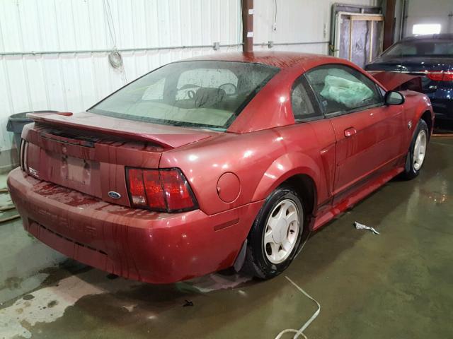 1FAFP4049XF144417 - 1999 FORD MUSTANG RED photo 4