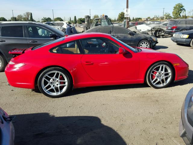 WP0AB29959S721184 - 2009 PORSCHE 911 CARRER RED photo 9