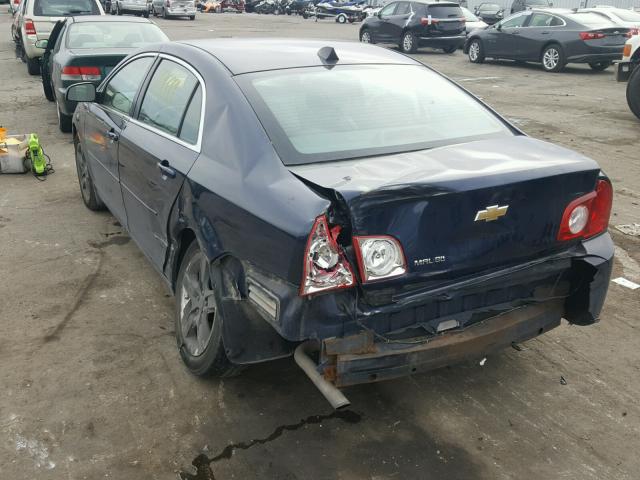 1G1ZB5E0XCF252033 - 2012 CHEVROLET MALIBU LS შავი ფოტო 3