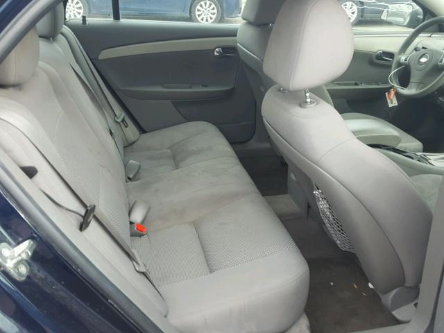 1G1ZB5E0XCF252033 - 2012 CHEVROLET MALIBU LS შავი ფოტო 6