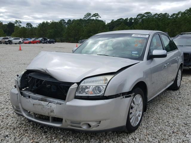 1MEHM40W48G621049 - 2008 MERCURY SABLE LUXU SILVER photo 2