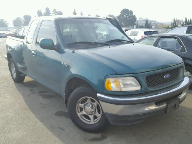 1FTDX0762VKD14851 - 1997 FORD F150 GREEN photo 1