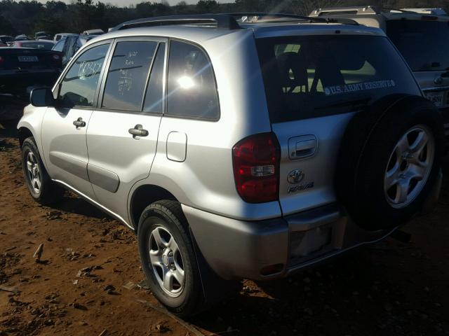 JTEHD20V850057953 - 2005 TOYOTA RAV4 SILVER photo 3