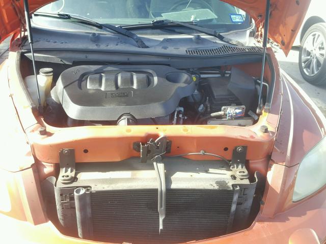 3GNDA13D06S506293 - 2006 CHEVROLET HHR LS ORANGE photo 7