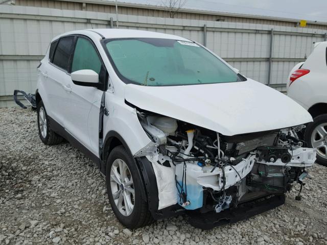 1FMCU0GD9HUE45380 - 2017 FORD ESCAPE SE WHITE photo 1