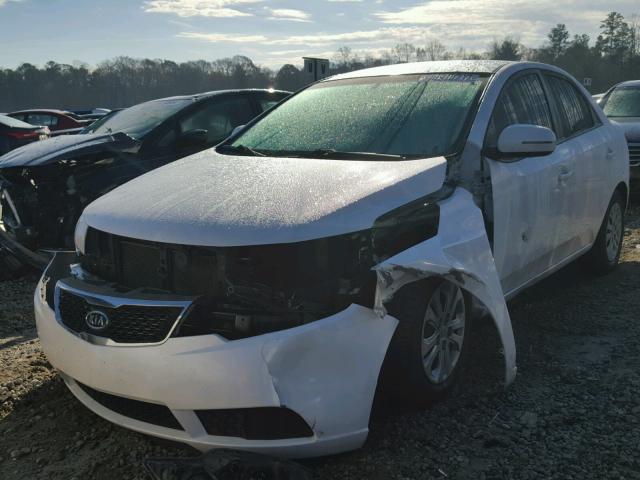 KNAFU4A23C5479007 - 2012 KIA FORTE EX WHITE photo 2