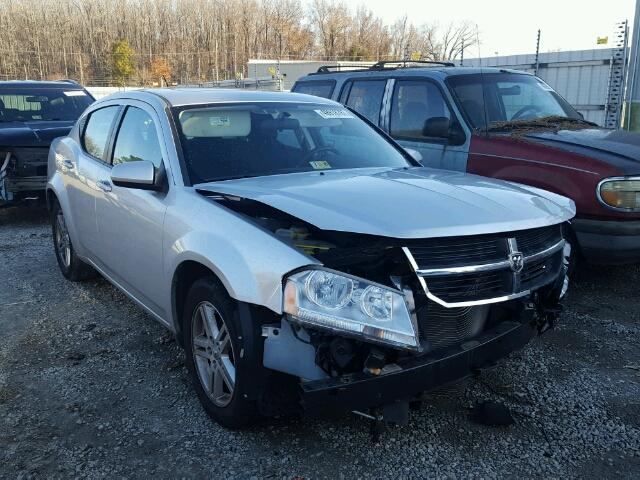 1B3CC1FB5AN236328 - 2010 DODGE AVENGER EX SILVER photo 1