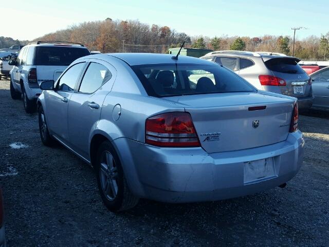 1B3CC1FB5AN236328 - 2010 DODGE AVENGER EX SILVER photo 3