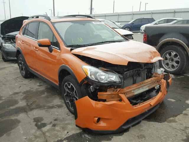 JF2GPASC3F8227900 - 2015 SUBARU XV CROSSTR ORANGE photo 1