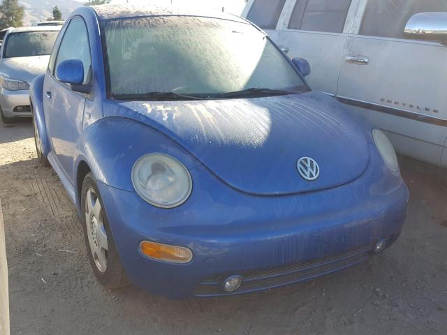 3VWCC21C4XM463000 - 1999 VOLKSWAGEN NEW BEETLE BLUE photo 1