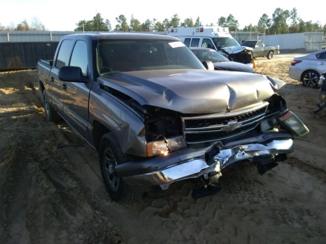 2GCEC13VX61321146 - 2006 CHEVROLET SILVERADO GRAY photo 1