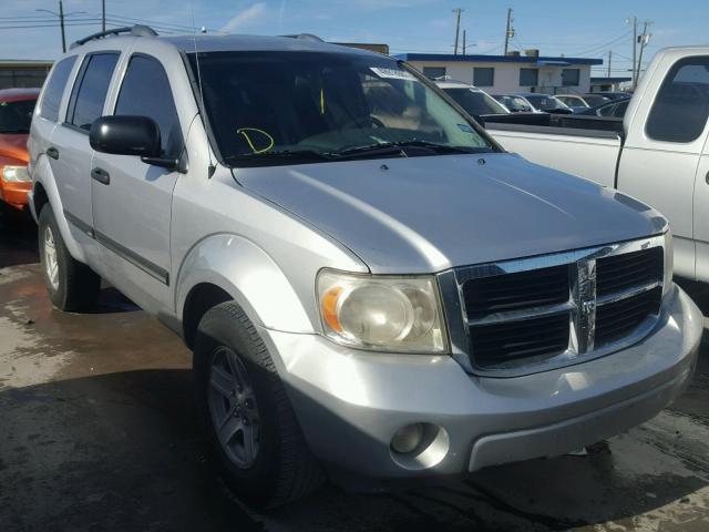 1D8HD48K87F506026 - 2007 DODGE DURANGO SL SILVER photo 1