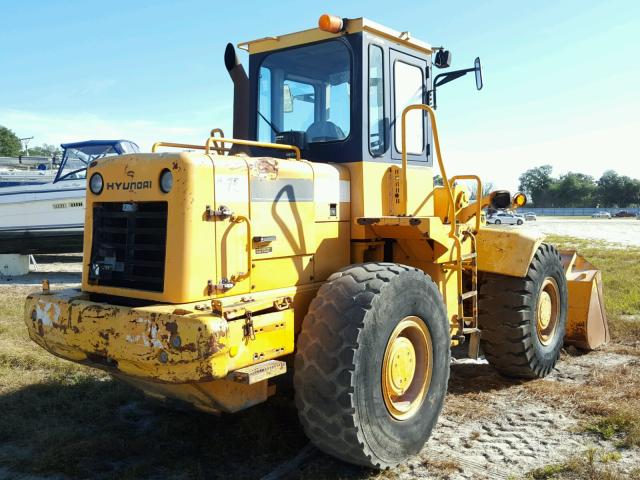 L304GF11224 - 2000 HYUNDAI LOADER YELLOW photo 4