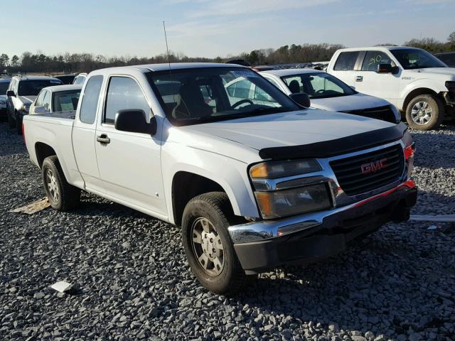 1GTCS199578252045 - 2007 GMC CANYON WHITE photo 1