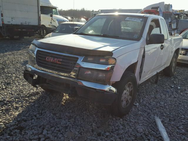 1GTCS199578252045 - 2007 GMC CANYON WHITE photo 9