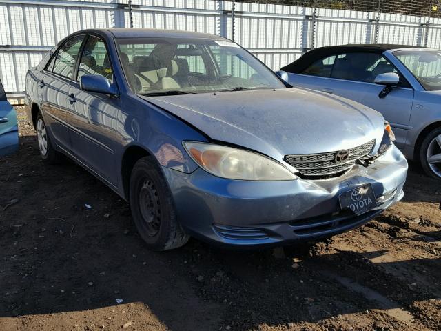 4T1BE32K14U813769 - 2004 TOYOTA CAMRY LE ლურჯი ფოტო 1