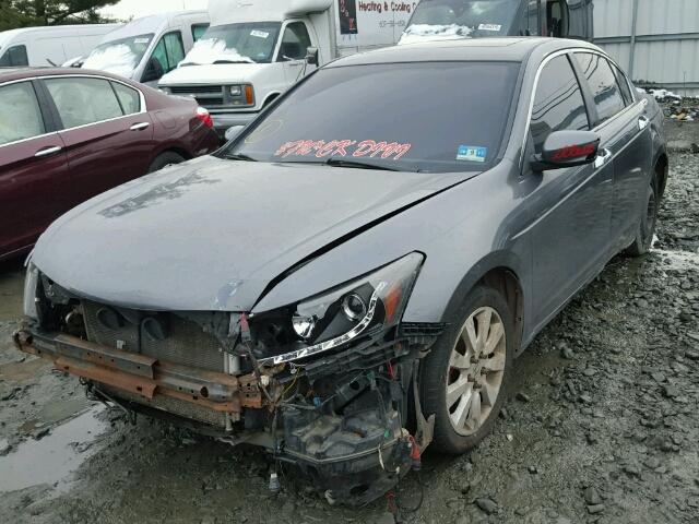 1HGCP268X8A159231 - 2008 HONDA ACCORD EXL GRAY photo 2