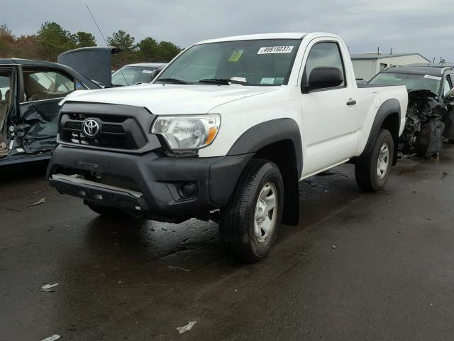 5TFPX4EN9DX016247 - 2013 TOYOTA TACOMA WHITE photo 2