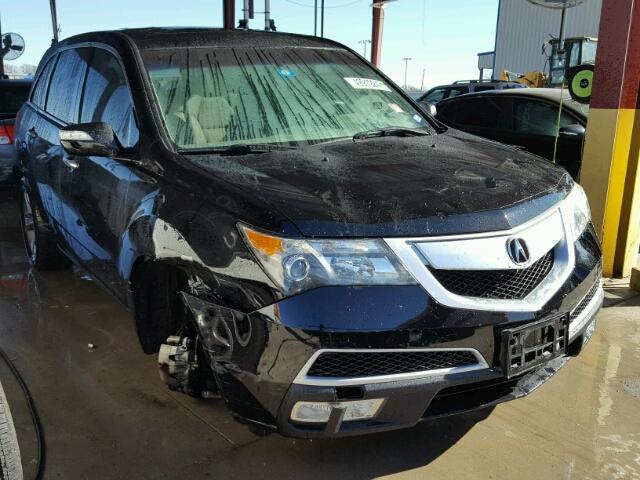 2HNYD2H24BH535141 - 2011 ACURA MDX BLACK photo 1