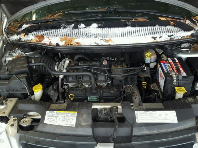 1D4GP24R36B664761 - 2006 DODGE GRAND CARA SILVER photo 7