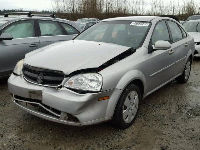 KL5JD56Z46K340105 - 2006 SUZUKI FORENZA SILVER photo 2