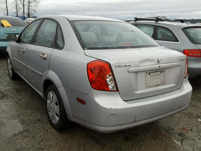 KL5JD56Z46K340105 - 2006 SUZUKI FORENZA SILVER photo 3