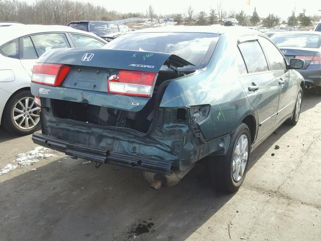 JHMCM56373C005083 - 2003 HONDA ACCORD LX GREEN photo 4