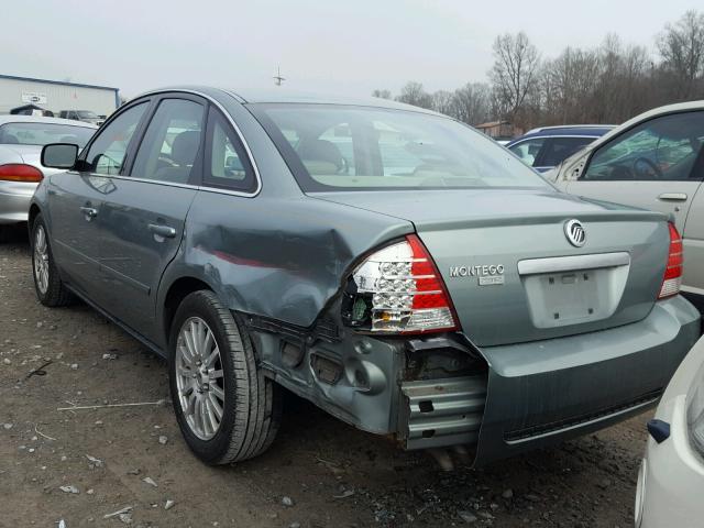 1MEFM42195G617079 - 2005 MERCURY MONTEGO PR GREEN photo 3