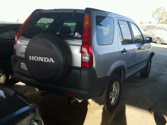 JHLRD78893C031333 - 2003 HONDA CR-V EX SILVER photo 4