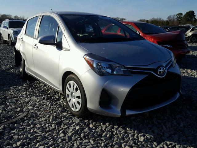 VNKKTUD36HA081417 - 2017 TOYOTA YARIS L SILVER photo 1