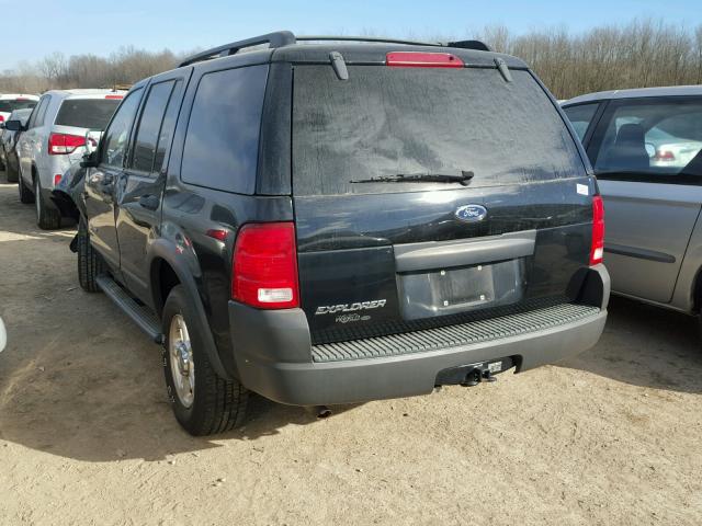 1FMZU62K74UB70525 - 2004 FORD EXPLORER X BLACK photo 3