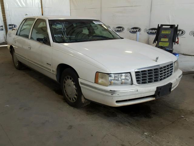 1G6KD54Y9XU773209 - 1999 CADILLAC DEVILLE WHITE photo 1