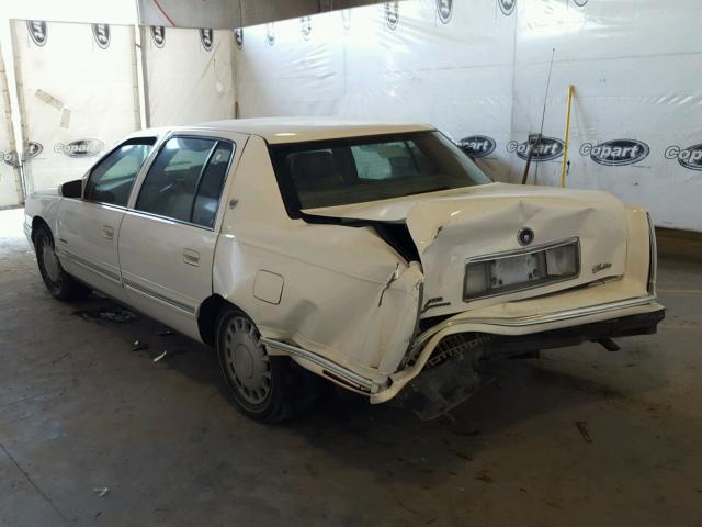 1G6KD54Y9XU773209 - 1999 CADILLAC DEVILLE WHITE photo 3