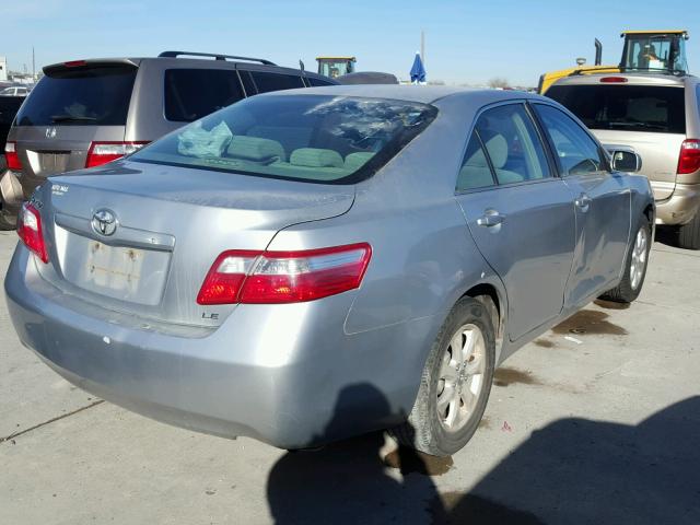 4T1BE46K77U034235 - 2007 TOYOTA CAMRY NEW SILVER photo 4