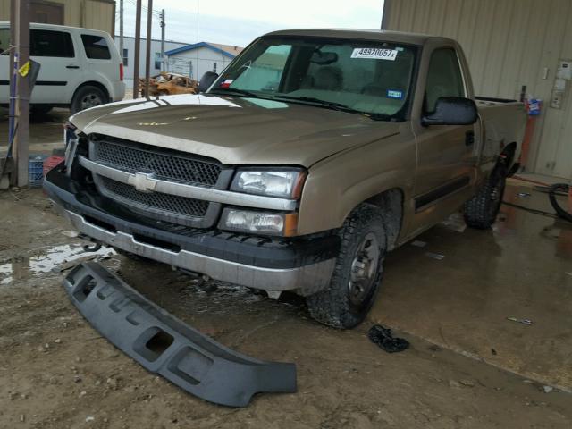 1GCEC14X24Z154513 - 2004 CHEVROLET SILVERADO GOLD photo 2